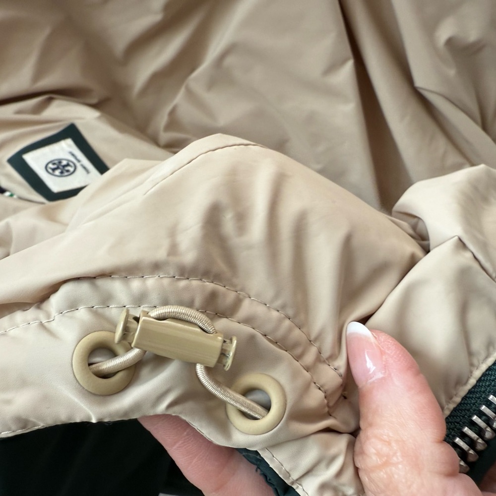 Tory Sport Dark Green Puffer Jacket - Picture 5 of 14